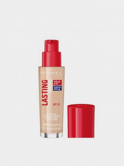 RIMMEL ­Основа тональная SPF 20 Lasting Finish 25HR Hydration Boost Foundation модель 3616301235989 — фото - INTERTOP