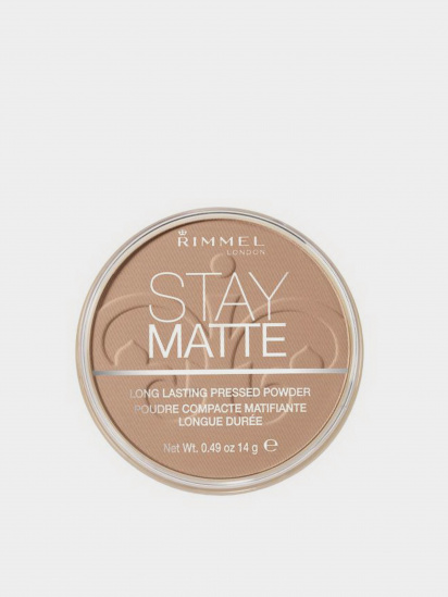 RIMMEL ­Пудра компактна Stay Matte Long Lasting Powder модель 3607345211329 — фото - INTERTOP