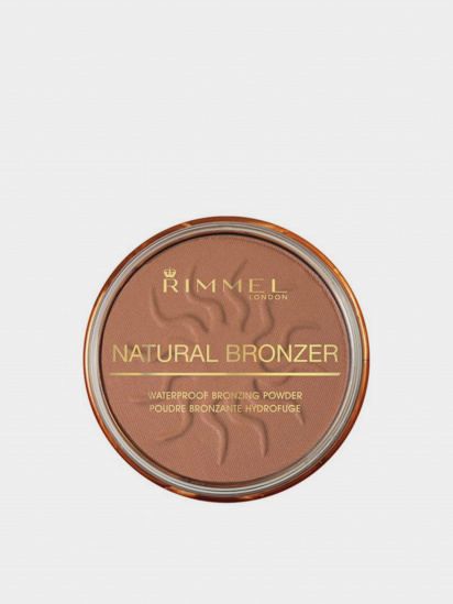 RIMMEL ­Пудра компактна SPF 15 Natural Bronzer модель 5012874137534 — фото - INTERTOP