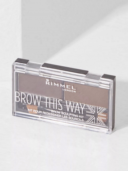 RIMMEL ­Набор для моделирования бровей Brow This Way Eyebrow Sculpting Kit модель 3607344535044 — фото - INTERTOP