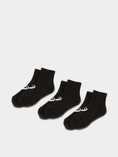 Набор носков Asics 3ppk Quarter модель 155205-0900 Чорний — фото - INTERTOP