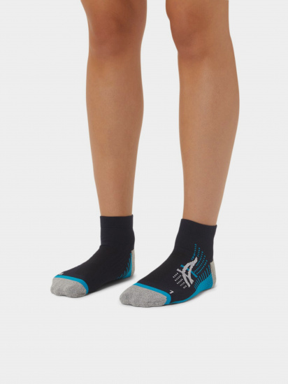 Шкарпетки Asics Icon Run Quarter модель 3013A867-400 Синій — фото 3 - INTERTOP