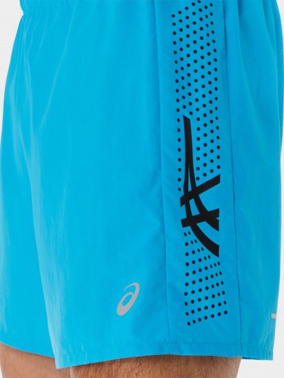 Шорти спортивні Asics Icon модель 2011C730-403 Синій, чорний — фото 4 - INTERTOP