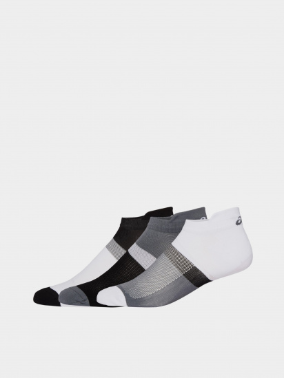 Набір шкарпеток Asics 3ppk Color Block Ankle модель 3033B560-001 Чорний — фото - INTERTOP