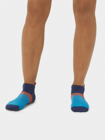Шкарпетки Asics 3ppk Color Block Ankle модель 3033B560-400 Синій — фото - INTERTOP