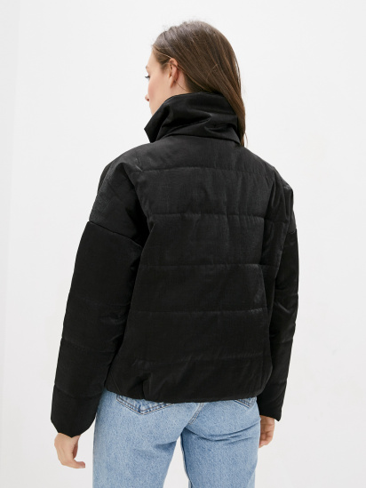 Демісезонна куртка ISSA Plus модель SA-309_black — фото 3 - INTERTOP