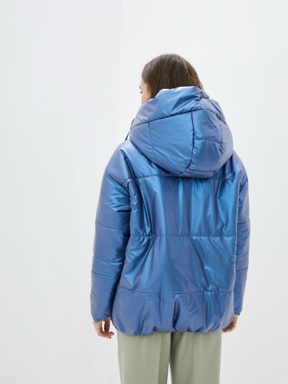 Демисезонная куртка ISSA Plus модель SA-310_blue — фото 3 - INTERTOP