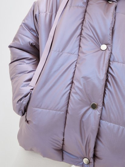 Демисезонная куртка ISSA Plus модель SA-310_lilac — фото 5 - INTERTOP