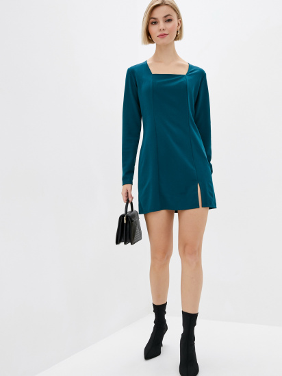 Сукня міні ISSA Plus модель SA-352_green — фото - INTERTOP