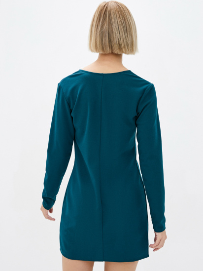 Сукня міні ISSA Plus модель SA-352_green — фото 3 - INTERTOP