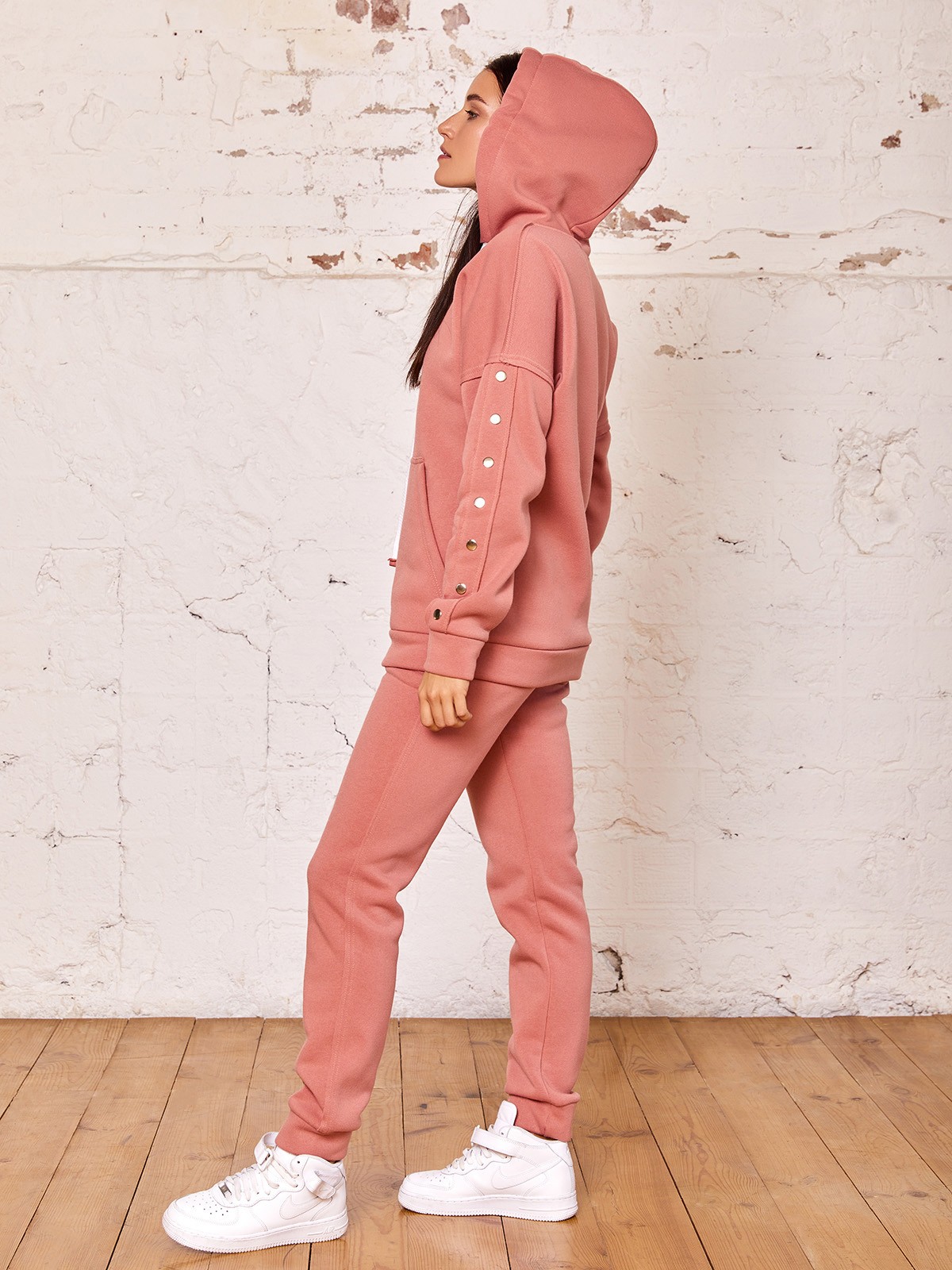 

ISSA Plus Спортивный костюм (SA-46_pink) Женское, цвет - Розовый, материал - Флис