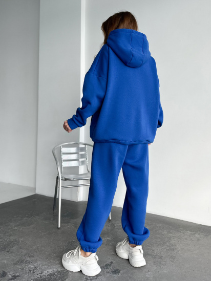 Спортивный костюм ISSA Plus модель SA-499_синий — фото 3 - INTERTOP