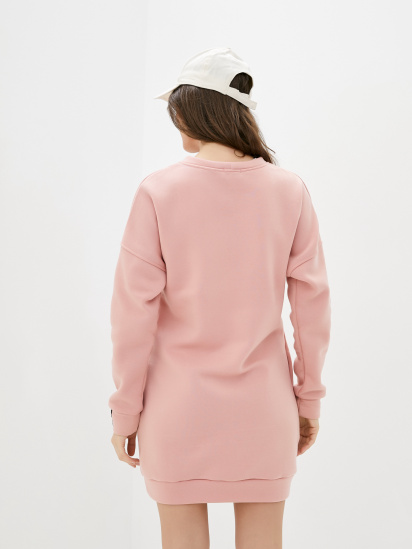 Платье мини ISSA Plus модель SA-50_pink — фото 5 - INTERTOP