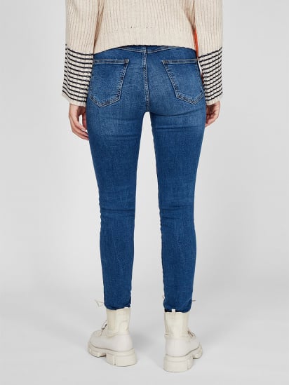 Скинни джинсы Sassofono модель A201-SF-683011, Блакитний — фото - INTERTOP