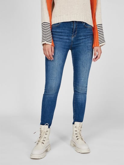 Скинни джинсы Sassofono модель A201-SF-683011, Блакитний — фото - INTERTOP