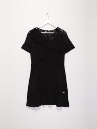 Чорний - Сукня міні Sassofono