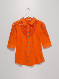 Оранжевый - Рубашка Sassofono