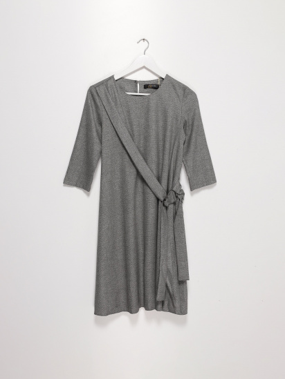 Сукня міні Sassofono модель A201-SC-1543 Сірий — фото - INTERTOP