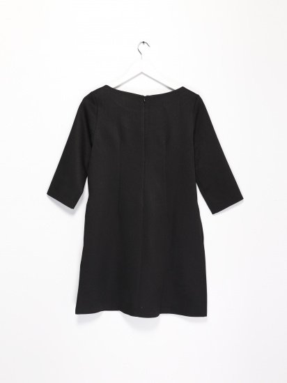 Сукня міні Sassofono модель A201-SC-1808 Чорний — фото 3 - INTERTOP