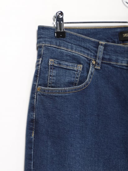 Прямі джинси Sassofono модель A201-SF-684011 Блакитний-1 — фото - INTERTOP