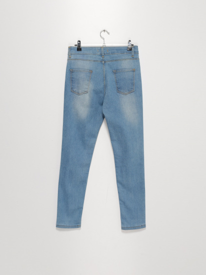 Зауженные джинсы Sassofono модель A192-SC-6176 Індиго — фото 3 - INTERTOP