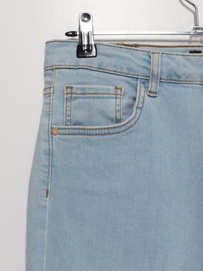 Завужені джинси Sassofono модель A202-SF-686014-1 БЛАКИТНИЙ — фото - INTERTOP