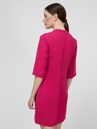 Платье мини Sassofono модель A201-SC-1738, Рожевий — фото - INTERTOP