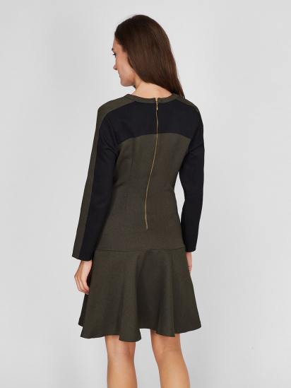 Сукня Sassofono модель A201-SC-1814, Хакі — фото 2 - INTERTOP