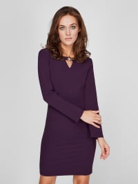 Фіолетовий - Сукня міді Sassofono