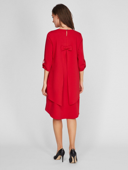 Сукня Sassofono модель A201-SC-8365, Червоний — фото 2 - INTERTOP