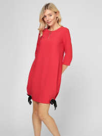 Красный - Платье мини Sassofono