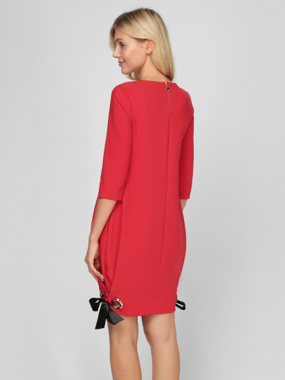 Сукня міні Sassofono модель A201-SC-8423, Червоний — фото - INTERTOP
