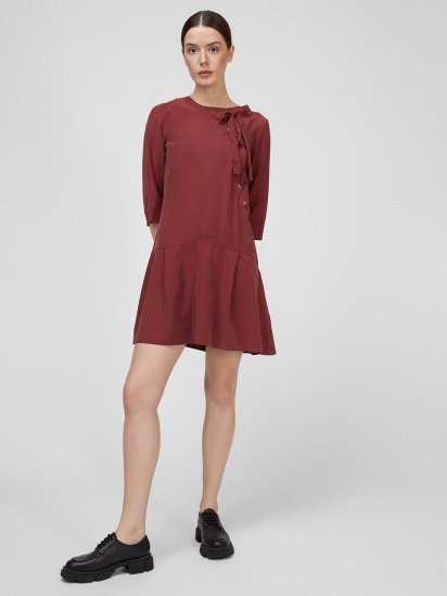 Сукня міні Sassofono модель A201-SC-9187, Червоний — фото 3 - INTERTOP