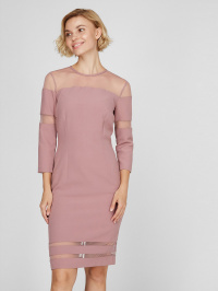 Фиолетовый - Платье миди Sassofono