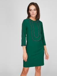 Зелёный - Платье мини Sassofono