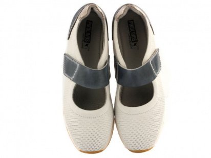 Туфли и лоферы PIKOLINOS MUNDAKA модель W0J-6590 C1_DENIM|WHITE|PEARL — фото 4 - INTERTOP