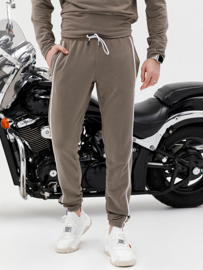 Спортивні штани ISSA Plus модель SG-12_khaki — фото - INTERTOP