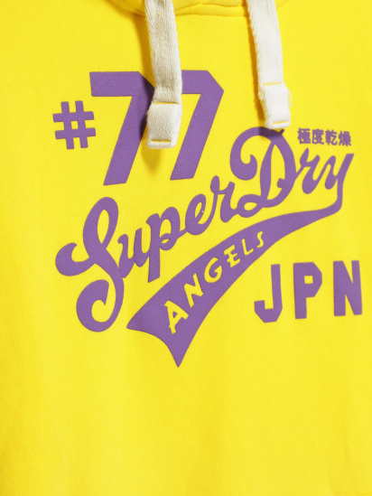 Худі Superdry модель RN127685_жовтий з фіолетовим — фото 2 - INTERTOP