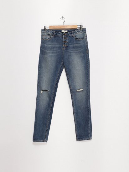 Прямые джинсы Springfield модель 6827802_синій — фото - INTERTOP