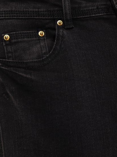 Прямые джинсы Springfield модель 6828051_чорний — фото - INTERTOP