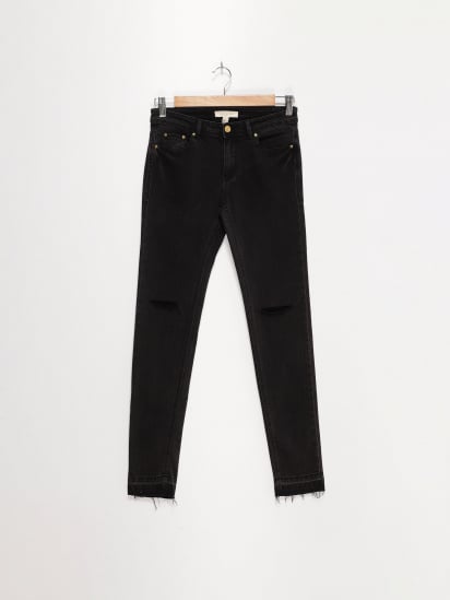 Прямые джинсы Springfield модель 6828051_чорний — фото - INTERTOP