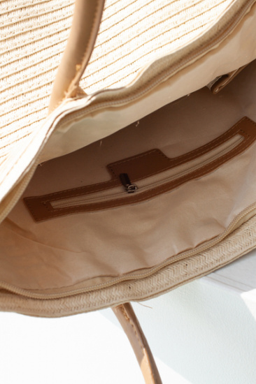 Пляжна сумка Famo модель SYM-5391_01 — фото - INTERTOP