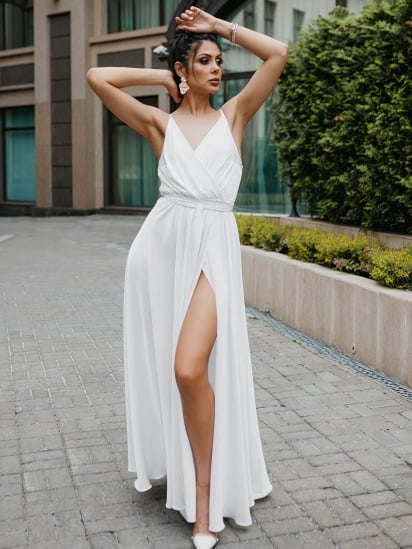 Сукня максі Jadone Fashion модель Suknya_Bonsi_bila — фото - INTERTOP