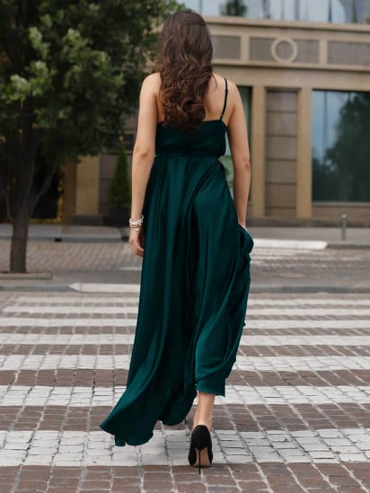Сукня максі Jadone Fashion модель Suknya_Bonsi_smaragd — фото 3 - INTERTOP