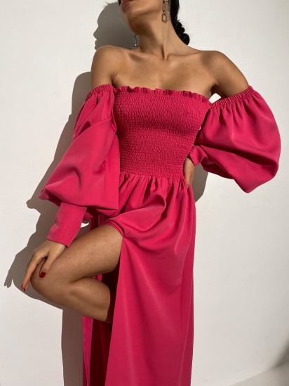 Сукня максі Jadone Fashion модель Suknya_Dilara_malina — фото 5 - INTERTOP