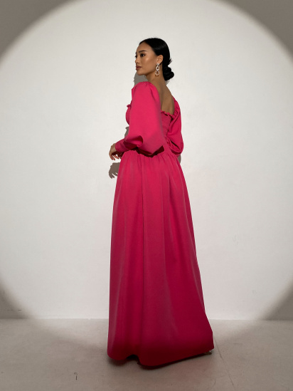 Платье макси Jadone Fashion модель Suknya_Dilara_malina — фото 6 - INTERTOP