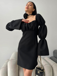 Чёрный - Платье мини Jadone Fashion