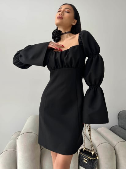 Сукня міні Jadone Fashion модель Suknya_Elada_black — фото - INTERTOP