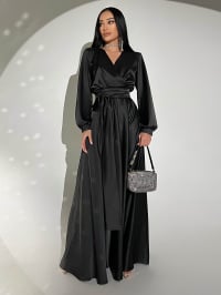 Чорний - Сукня максі Jadone Fashion