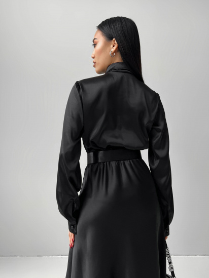 Платье макси Jadone Fashion модель Suknya_Unona_black — фото 5 - INTERTOP